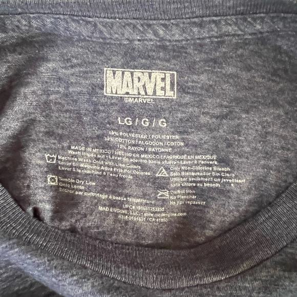 Deadpool Unicorn Large T-Shirt - Picture 2 of 2